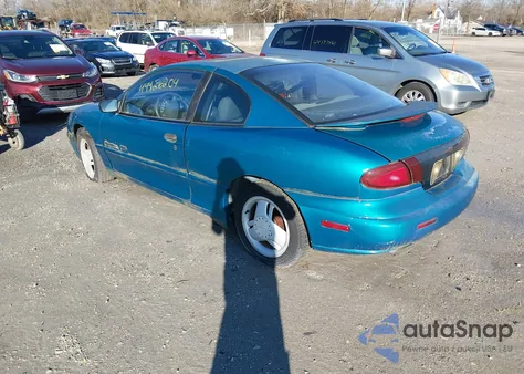 1997 Pontiac Sunfire from USA, damaged, VIN 1G2JD12T5V7534989